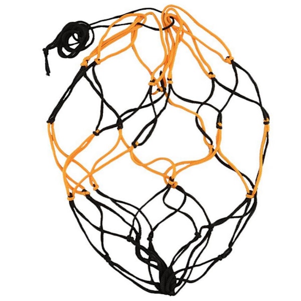 Nylon Net Bag Ball Carry Mesh Volleyball Football Soccer Carrying Drawstrings Storage Pouch