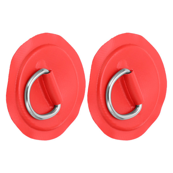 D-ring putelapplikasjon PVC oppblåsbar båt flåte jolle kano surfebrett kajakk surring montering rød