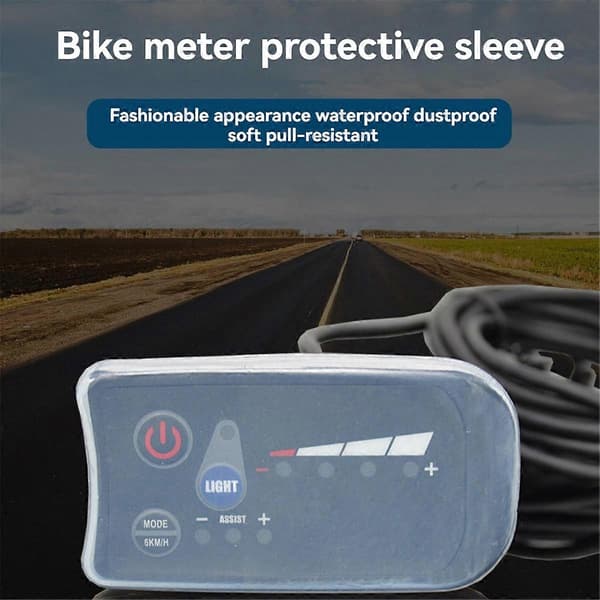 Silicone Protection Waterproof Electric Bicycle Speedometer Screen Protector for 790 810 880 Transparent