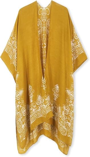 Naisten Kimono Uimapukutakki Rantatakki Uimapukuneule
