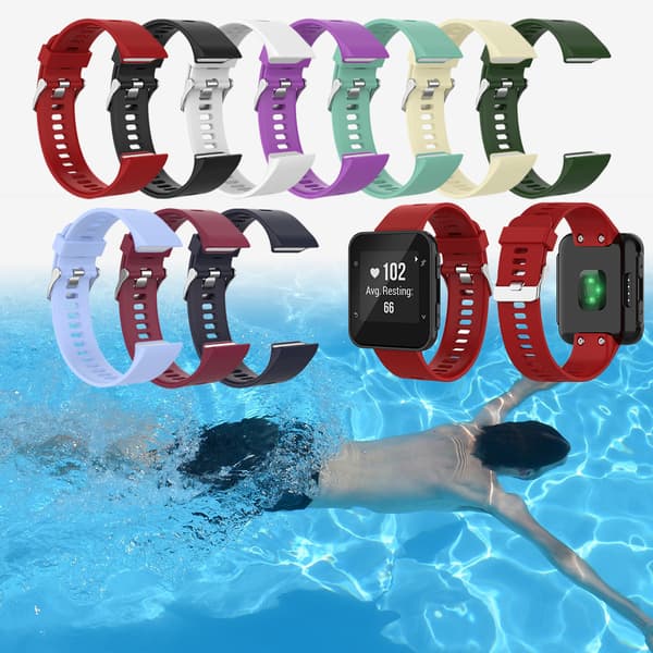 Silikone Sportsurrem til Garmin Forerunner35 Forerunner30 ForeAthlete 35J Forerunner35J