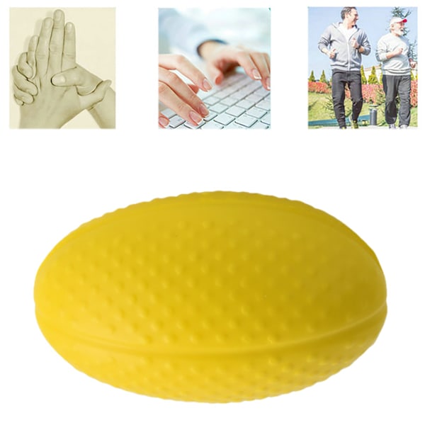 Grip Ball Hög elasticitet PU Ergonomisk stressavlastning Grip Stärkande Handövningsboll för återhämtningsträning