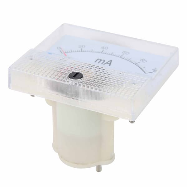 85C1 DC 0~100MA Pekare DC Amperemeter Strömpanel Mätare Mätinstrument