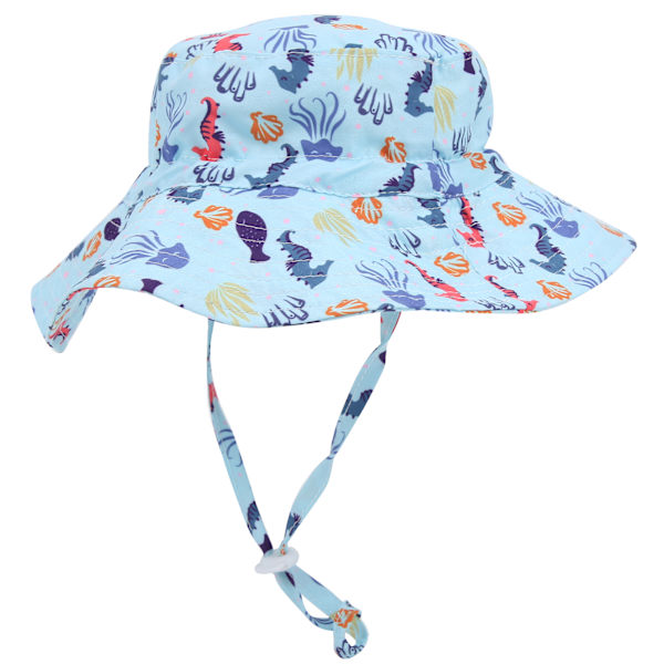 Snabbtorkande hinkhatt Unisex Baby Boy Girl Utomhus Justerbar Strandkeps Hinkhatt4# S