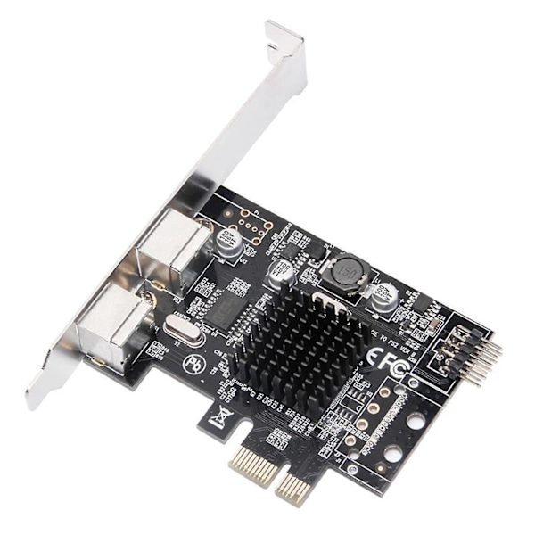 Mcs9990cv Pcie Tops2 Dual-port Ps/2 Riserkort För Tangentbord Mus Pci-e Till Ps/2