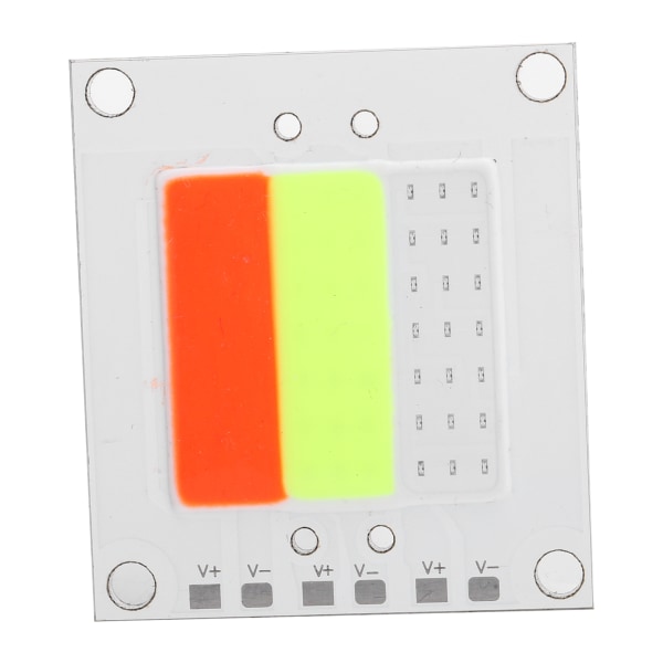 40X45mm 50W LED integroitu valonlähde Power COB-polttimo tulvavalo Punainen Vihreä Sininen