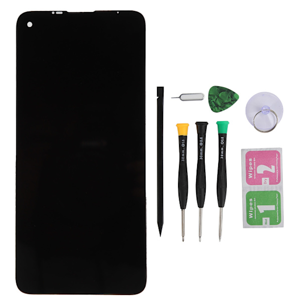 Matkapuhelimen näytön LCD-näytön vaihto korjaustyökalulla Moto G8 XT2045‑1