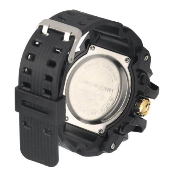 Barn Sport Elektronisk watch Multi vattentäta klockor Lysande Digital LED- watch Guld