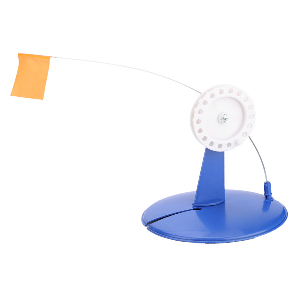 Isfiskestang tip op Kompakt metalstang Orange Flag lystfiskerudstyr