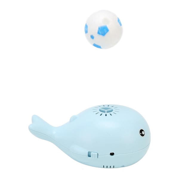 Val Flytande Boll Leksak Cartoon Stil USB Laddning Bladlös Säker Hållbar Elektrisk Blåst Flytande Boll Leksak för Baby Blå