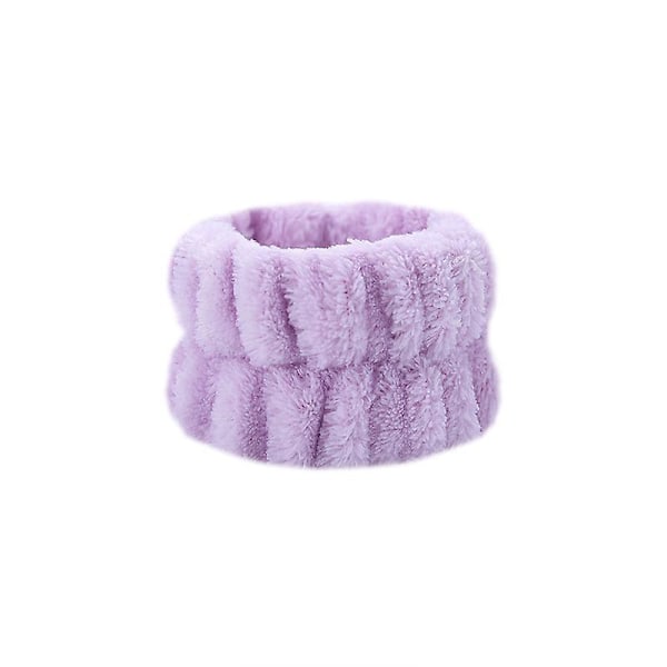 5 Par Microfiber Håndleddsvaskhåndklebånd - Absorberende Armbånd for Kvinner, Ansiktsvask, Svetteabsorbering