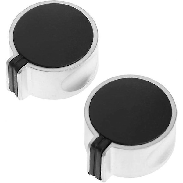 2 stk. 8 mm hull metall gasskomfyr roterende bryter knotter universell erstatning