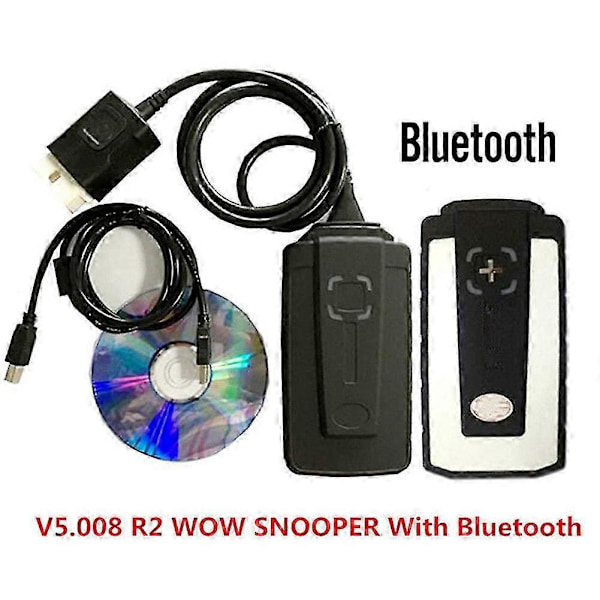 Yhteensopiva 2022 2021 Diagnostiikkatyökalun V5.008 Obd2 Skannerin Kuorma-autojen Autojen Bluetoothin kanssa Keygen Vd yhteensopiva (A)