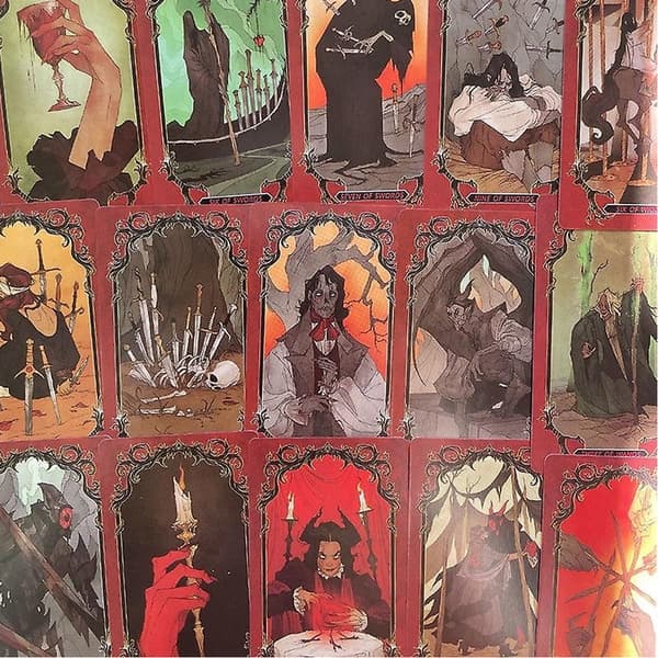 Skräck Tarot -pakka Ässäkortti - Oracle-pakka
