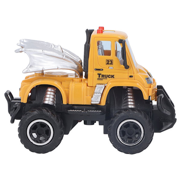 1:43 RC Pickup Truck Barn för Barn Simulerad Fjärrkontroll Bil Leksak Födelsedagspresent för Barn 3 År och Uppåt Gul