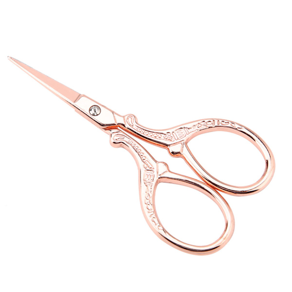 DIY korssting Antikk sysaks Kommode Broderiverktøy Liten saks (rose)