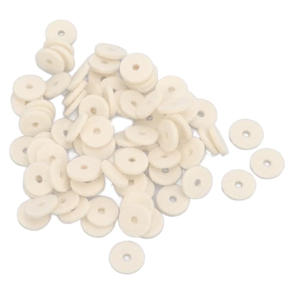 90 st Pianofilth Tuning Reglering Bricka 2mm Tjocklek Reparations Tillbehör Set Kit