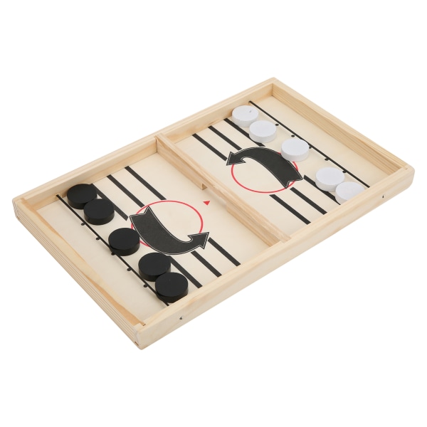 Middels størrelse trebord Hockey Brettspill ParentChild Interactive Desktop Battle Chess Toy