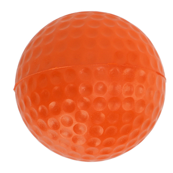 42,5 mm PU-vaahtomuoviset golfpallot, vahva joustavuus, ulkokäyttöön tarkoitetut golfharjoittelupallot urheilukuntoiluun, oranssi