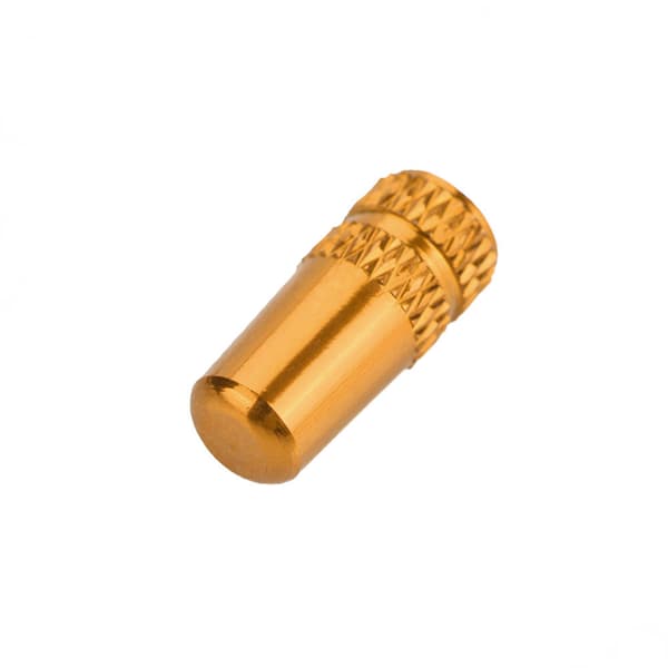 10 st Cykel Aluminiumlegering Däck Fransk Ventil Skyddande Stamlock (Guld)