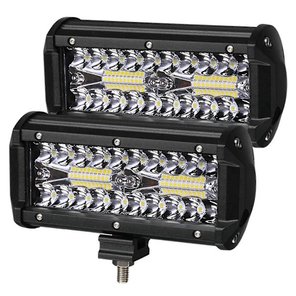 2 LED-striper 7\" LED-striper 3 rader med arbeidslys kombinasjonsstråle A