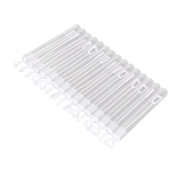 50 st Bubble Wands Transparent utseende Lättvikts Bubble Wands Bulk för bröllopsfester