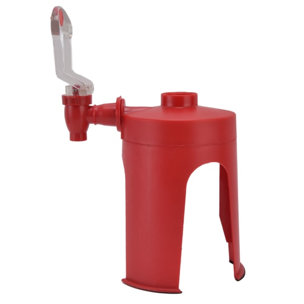 Vattendispenser Mini Automatisk Röd Upp och ned Dryckesfontän för Hemresor Camping Vatten Soda Dryck