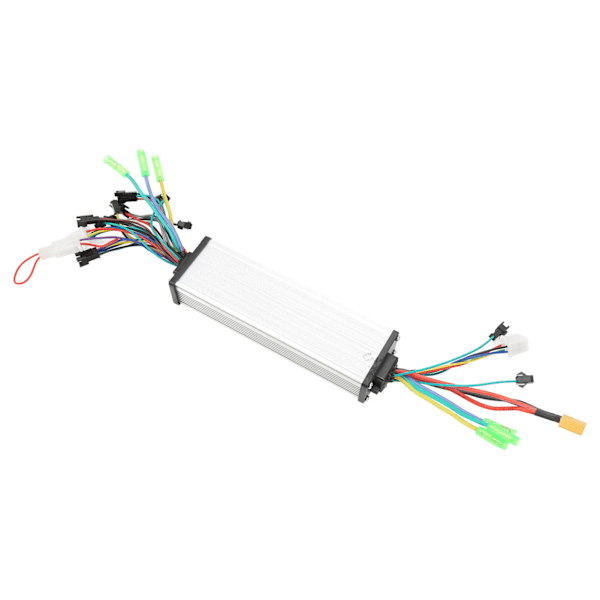 24V 36V 48V 350W Dobbelt Drevmotor Controller Aluminium PCB Plast Steady Speed Elektrisk Cykel Controller