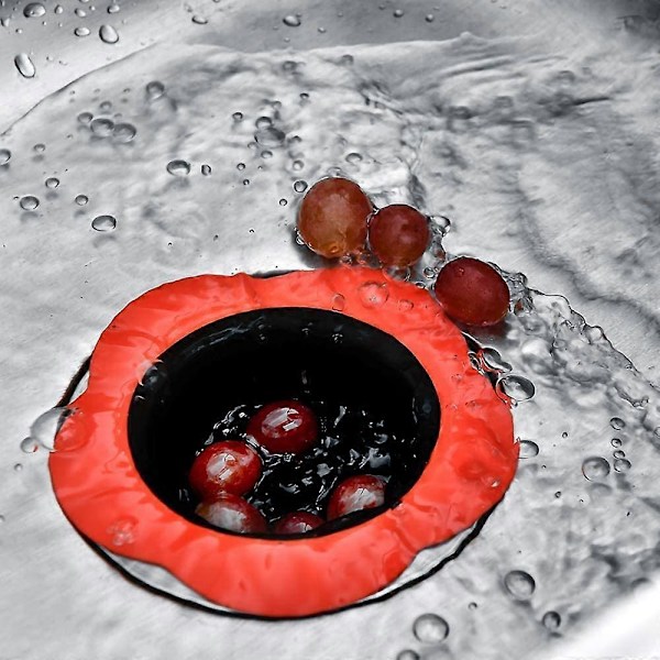 Silikon Diskbänksil, Plast Diskbänksil, Lättrengjord Avloppskorg, Diskbänkskorg