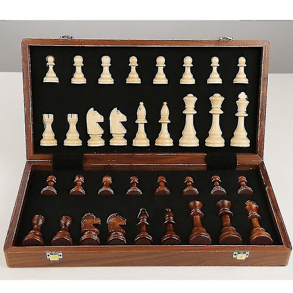 Trä Schack Set - 39cm Fällbar