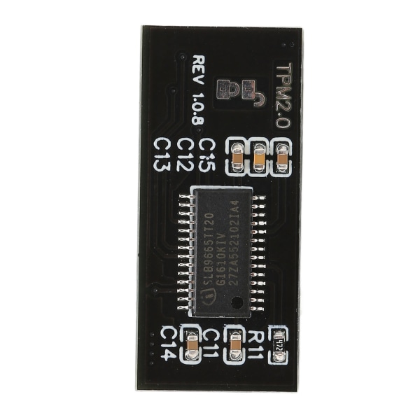 TPM 2.0 krypteringssikkerhetsmodul 20Pin LPC-krypteringssikkerhetsmodul for Win for MSI for GC 20Pin SPI TPM2.0