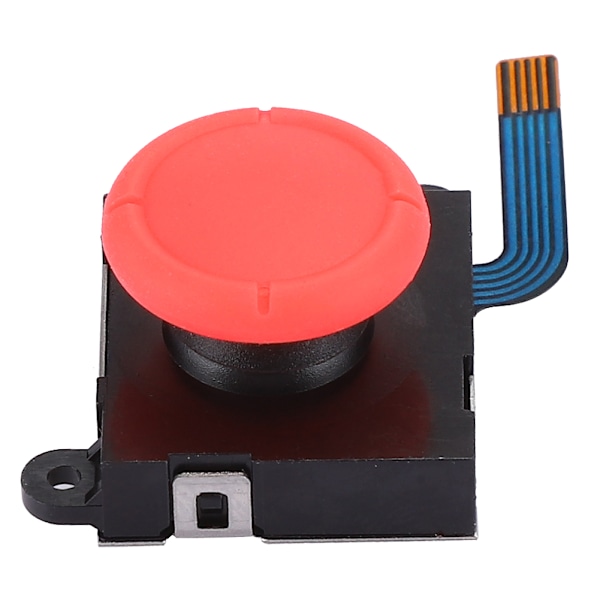 2 st vänster och höger analog 3D joystick rocker med lock för Switch konsol tillbehör röd