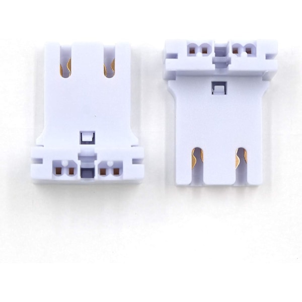 2-pak U-formet T8 G13 T12 Fluorescerende Lampeholder - Medium Bi-pin Sokkel for LED Fluorescerende Lamper