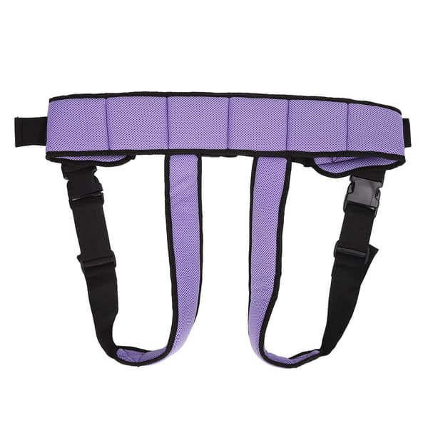 Rullestolsele Justerbar Dobbel Skuldervest Design Rullestolbelte med Spenne for Pasient Eldre Funksjonshemmede