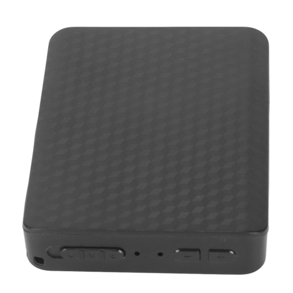 Digital stemmeopptaker Sterk magnetisk adsorpsjon Smart HD støyreduksjon MP3 kryptert Mini stemmeaktivert opptaker Nøytral engelsk, svart 32 GB