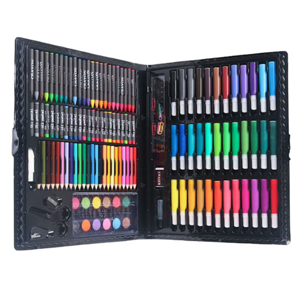 150 st barns konstset stimulerar kreativitet snabbtorkande säkert tvättbart ritset för scrapbooking