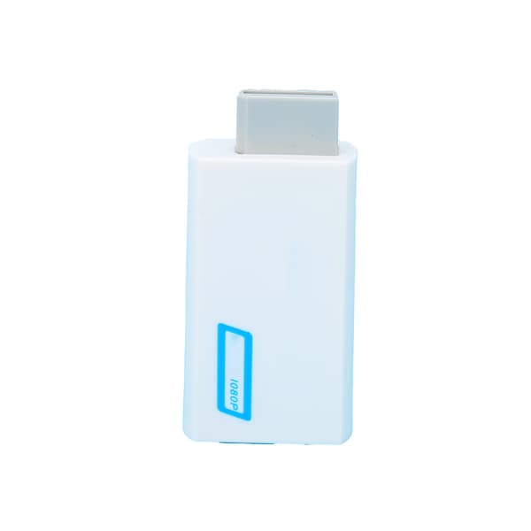 For WII til HD Multimedia Interface-omformer Digital video-lydadapter med 3,5 mm port