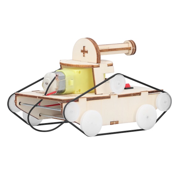 DIY Saml Elektrisk Tank Model Børn Videnskab Eksperiment Kits Læringslegetøj