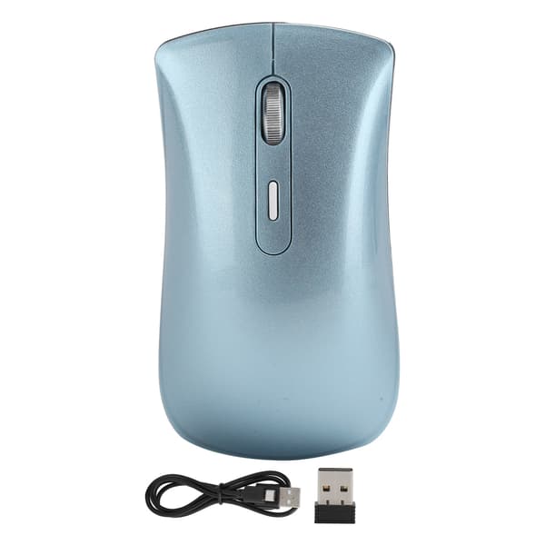 Trådlös mus Bluetooth 5.0 Kontor/Gaming Söta möss Bärbar dator Stationär dator Tillbehör Blå