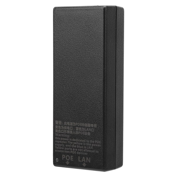 4-veis POE Repeater Strømforsyning Adapter Injektor for CCTV Security Surveillance 110-264VEU Plugg