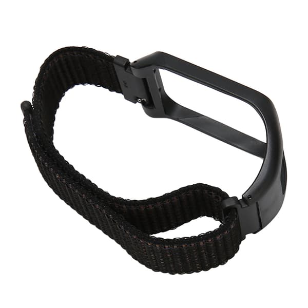 2 i 1 elastisk flettet nylon sportsurrem udskiftning urrem tilbehør til TOMTOM Runner3 mat sort