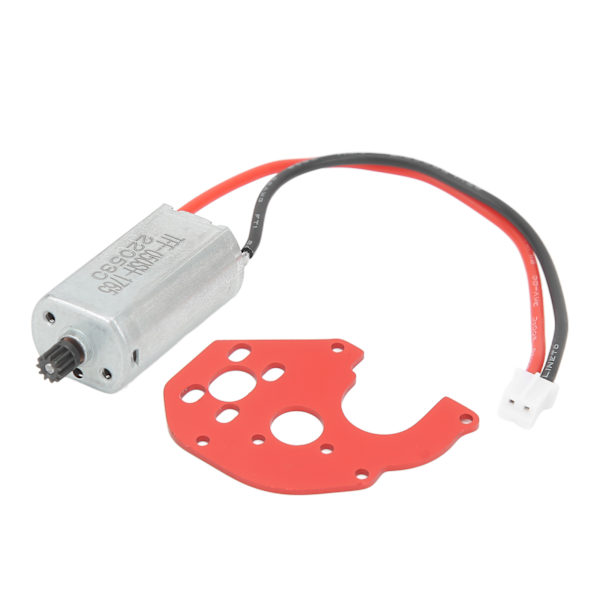 RC 050 66T borstad motor med motorfäste för Axial SCX24 AXI90081 AXI00001 AXI00002 1/24 RC bil uppgraderingsdelar röd
