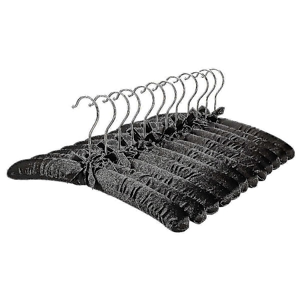 Satin Vadderade Galgar med Guldkrokar - 38 cm - Perfekt för Bröllopsklänningar, Kläder, Jackor, Kostymer