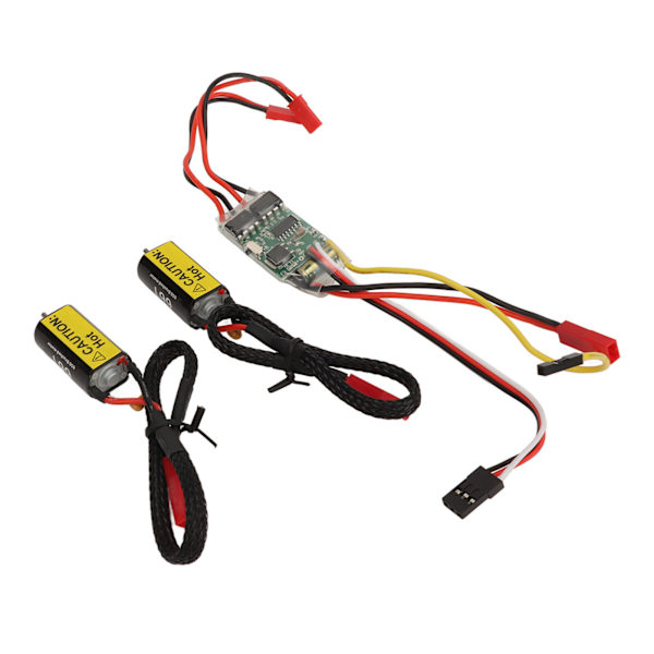 Elektriske hastighetsregulatorer Dual Way Bidirectional 10A ESC hastighetskontroll for RC modellskipstank