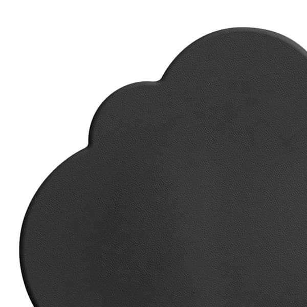Sky Mousepad med Håndledsstøtte - Hukommelsesskum, Anti-Skrid, Ergonomisk Håndledsstøtte til Computer, Laptop, PC Gaming, Sort