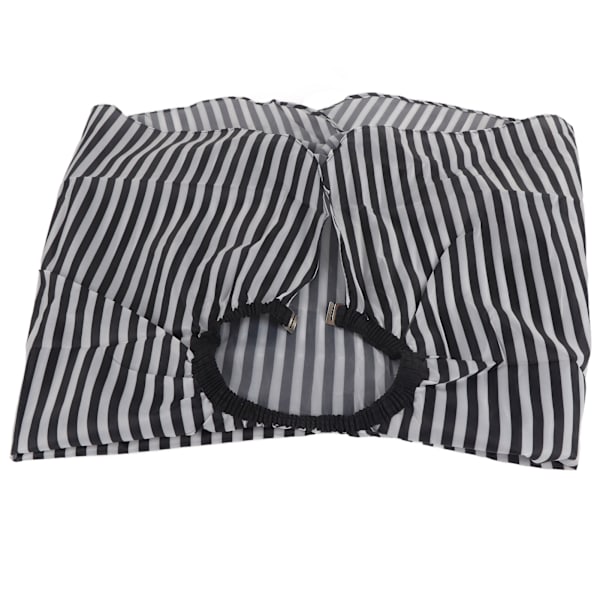 Frisørkappe for voksne med striper - Frisørkappe for hårstyling - Frisørkappe for barberere - Frisørkappe for profesjonelle salonger