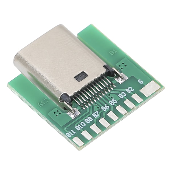 18pin loddetype C-kontakt USB3.1-omformer Overflatemontert SMT-hunkabeladapter PCB