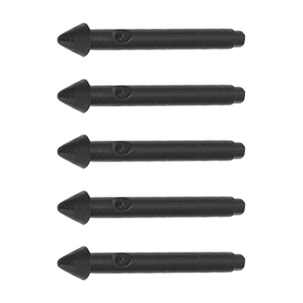 5 stk Pro Tablet Stylus Pen Spids Sort 2H Sensitive Nøjagtig Fin Blank Tip Tablet Erstatningstips til Pro 7 6 5 4 Bog