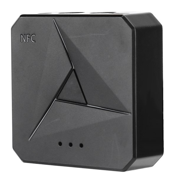 Bluetooth 5.0 modtager-sender 2 i 1 bil 3.5AUX telefon trådløs adapter til NFC