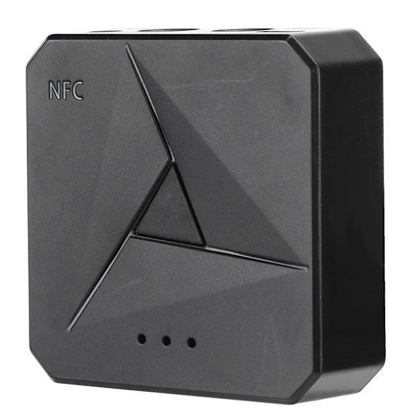 Bluetooth 5.0 mottaker sender 2 i 1 bil 3.5AUX telefon trådløs adapter for NFC